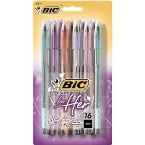 Bic for her pens
