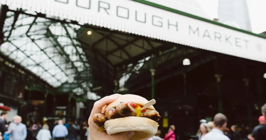 Take your loved one to borough market this Valentine's Day