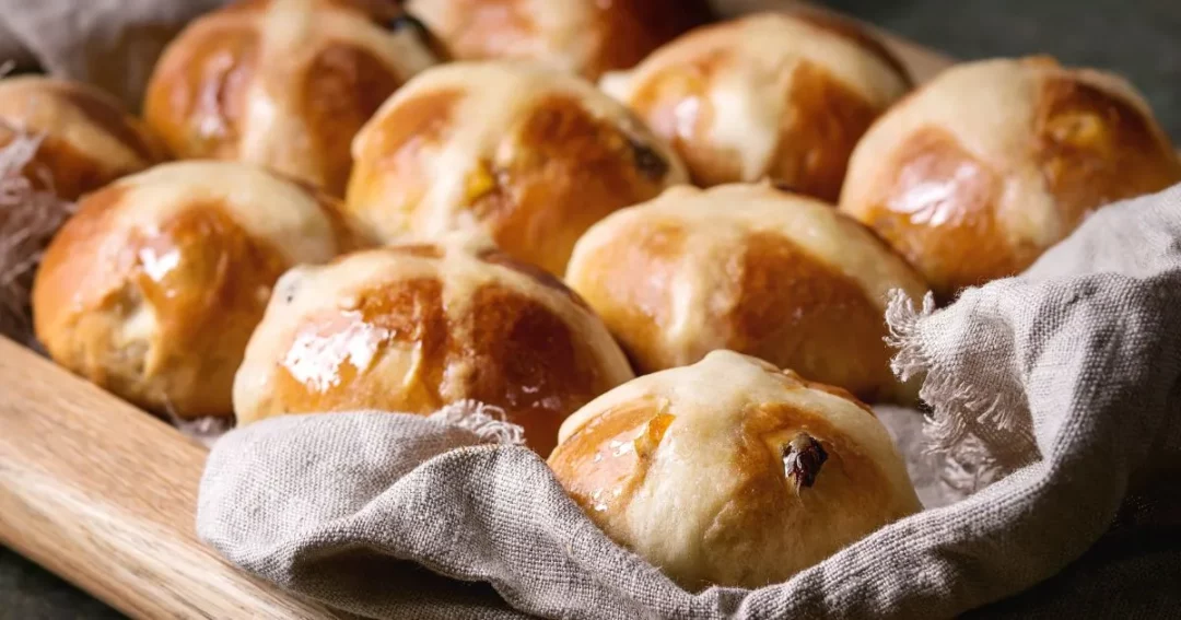 Bake your own hot cross buns this Easter.