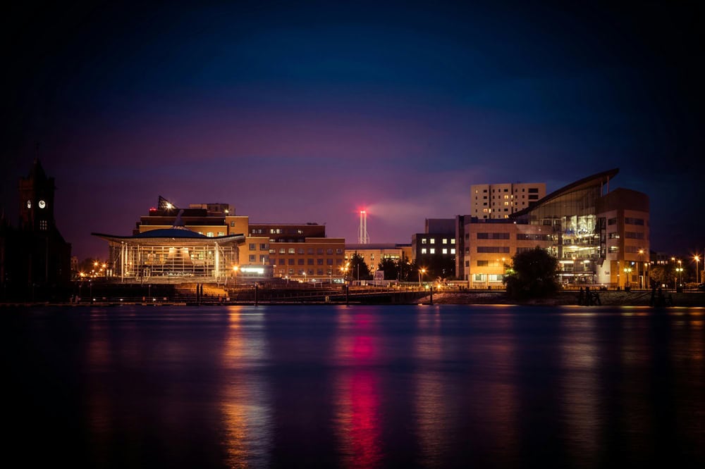cardiff night